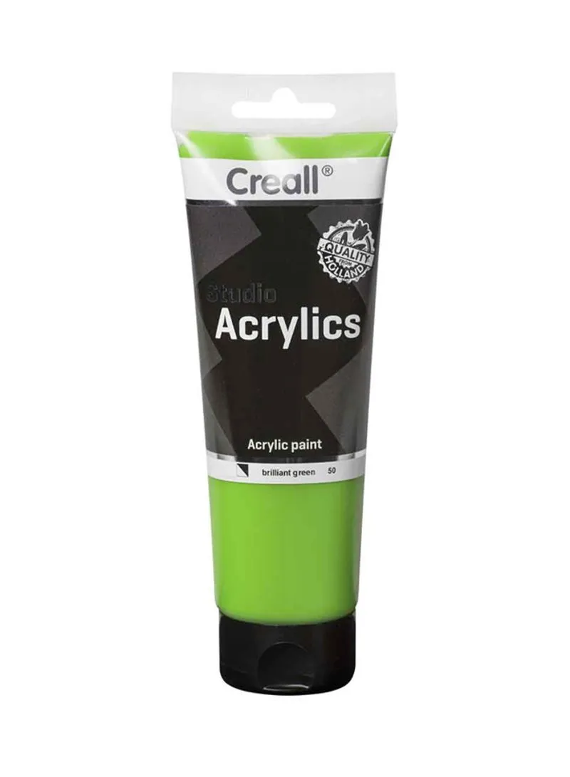 Creall ACRYLICS STUDIO TUBE 250ml #50 Brilliant Green