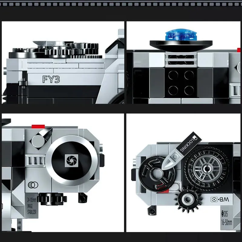 Creator MOC Idea Digital Camera MINI Bricks Toy 00846