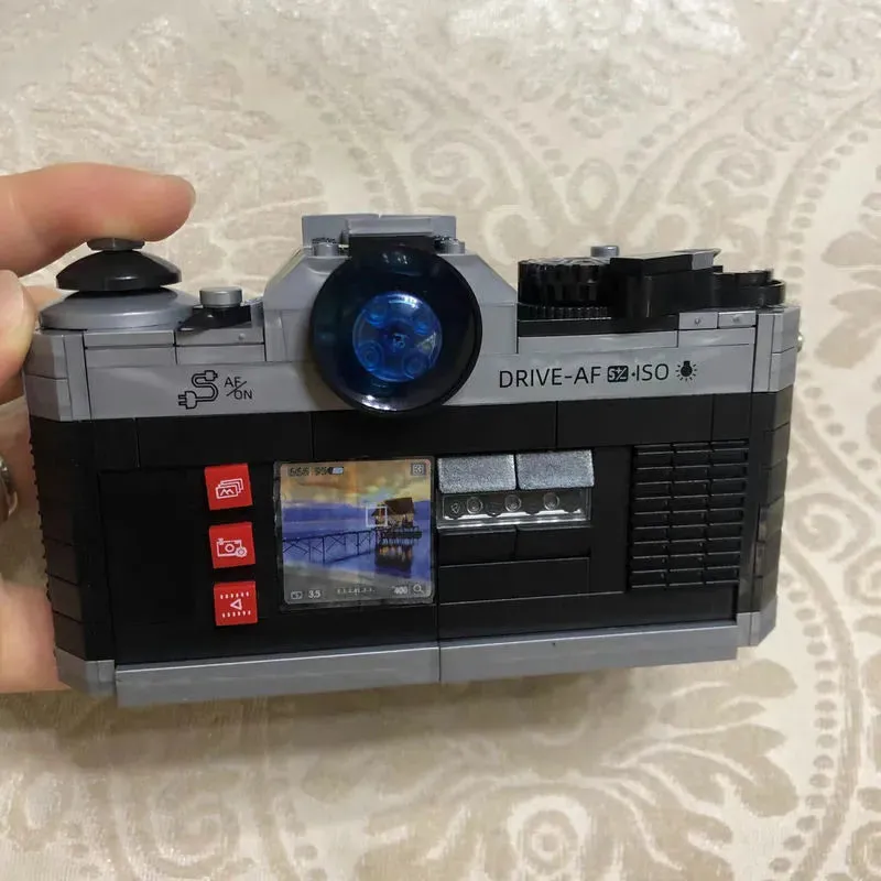 Creator MOC Idea Digital Camera MINI Bricks Toy 00846