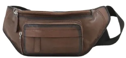 Dakar Leather Waist Bag | Brown