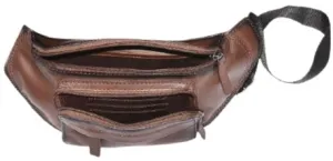 Dakar Leather Waist Bag | Brown