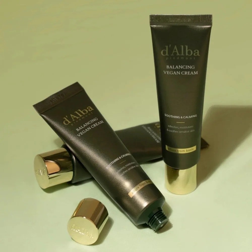 D'Alba Mild Skin Balancing Vegan Cream 55ml