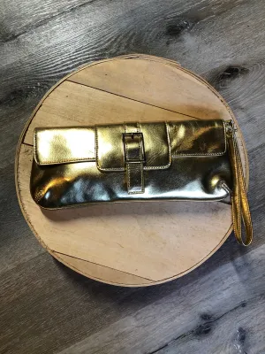 Danier Gold Clutch