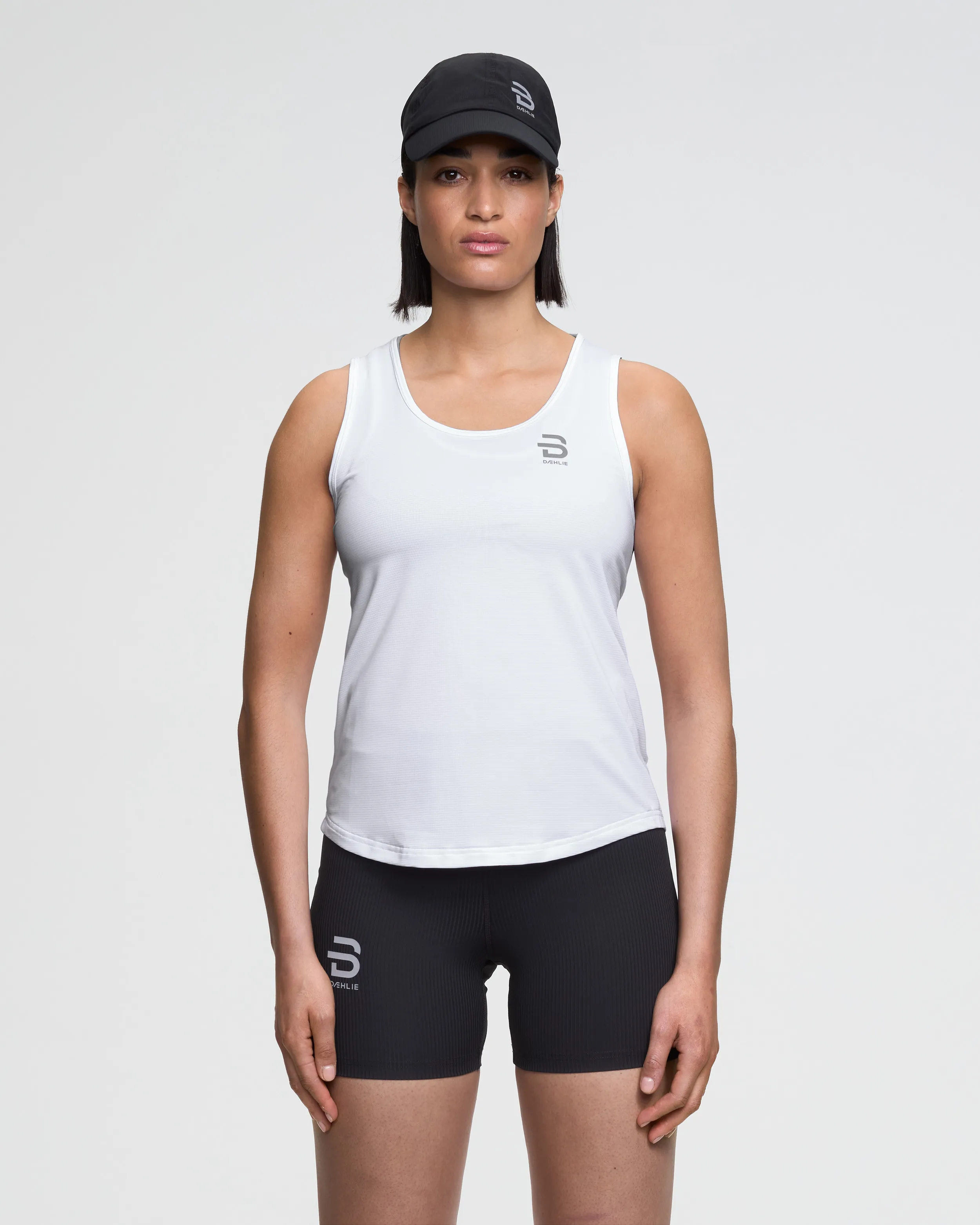 Dæhlie Women&#x27;s Singlet Attempt Brilliant White | Buy Dæhlie Women&#x27;s Singlet Attempt Brilliant White here | Outnorth