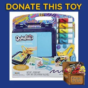 DONATE THIS TOY - Pirate Toy Fund -  Play-Doh DohVinci On the Go Art Studio