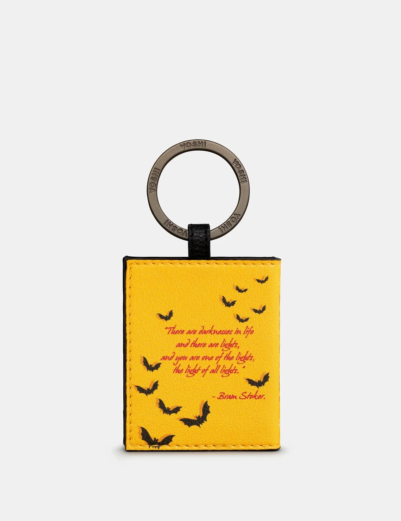 Dracula Vegan Book Keyring