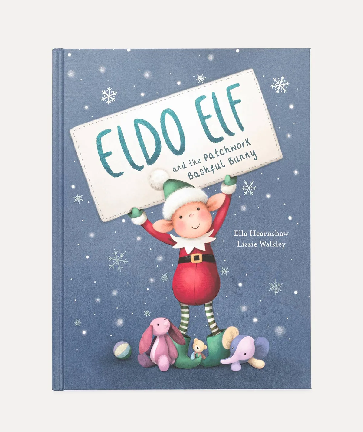 Eldo Elf and the Patchwork Bashful Bunny Book - Multi