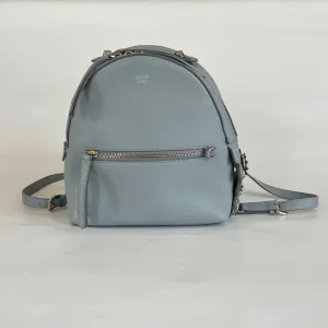 Fendi By The Way light blue leather Mini backpack