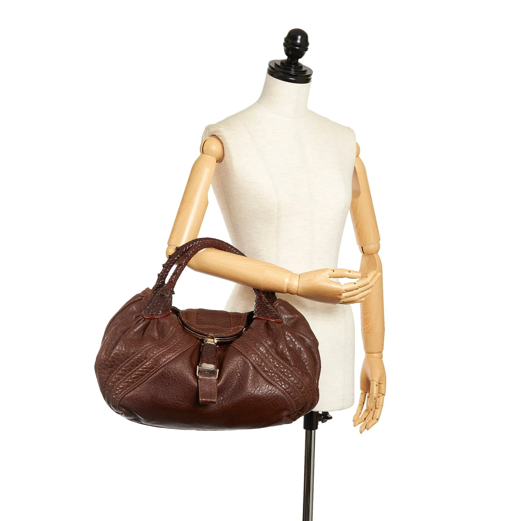 Fendi Spy Leather Handbag (SHG-33435)