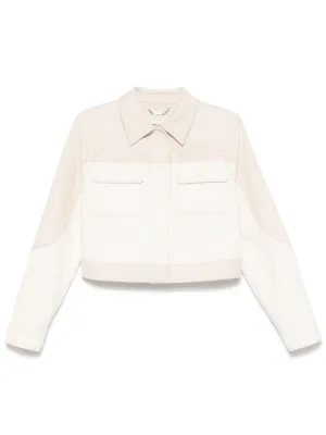 FENDI Women's Mini Cropped Denim Jacket for SS25