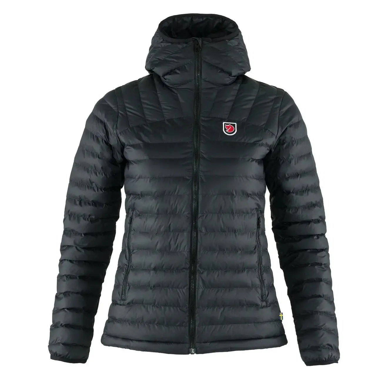 Fjallraven Womens Expedition Latt Hoodie Black