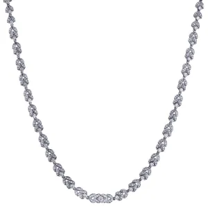 FLORAL DIAMOND NECKLACE