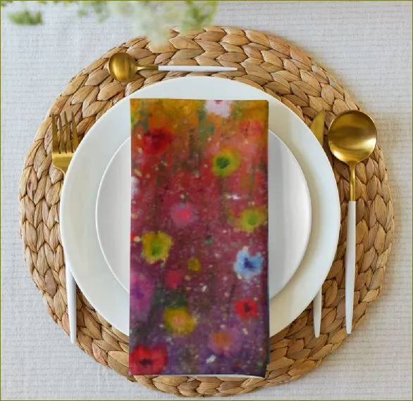 Floral Dreams ~ Cloth Napkin Set