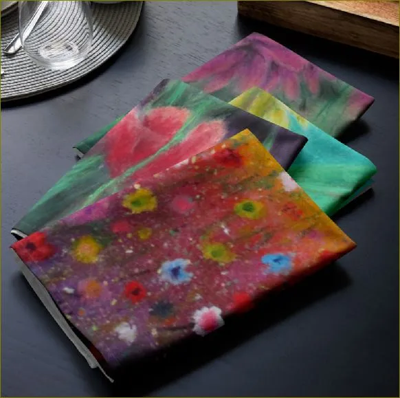 Floral Dreams ~ Cloth Napkin Set