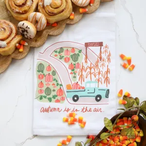 Flour Sack Towel- Autumn is in the Air