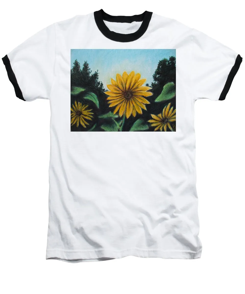 Flower of Sun - Baseball T-Shirt