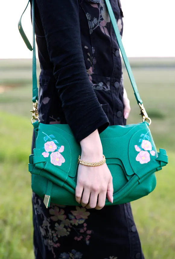 Flowerbed Creek FC Lady Tote in Green