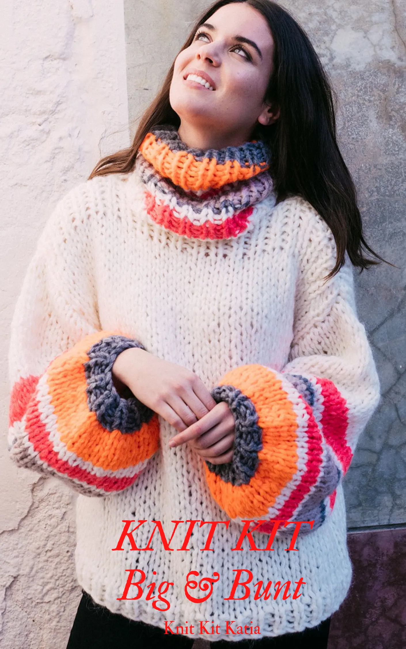 For You: Bunter Strickpullover aus Ingenious Big