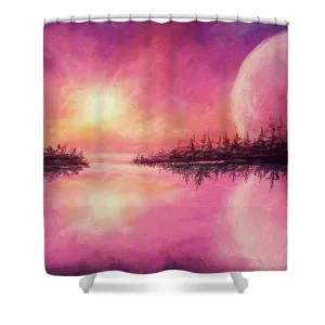 Galactic Skies - Shower Curtain