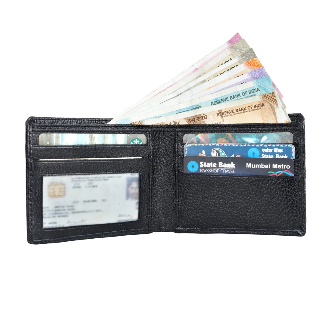 Genuine Grained Leather Trailblazer Wallet For Men