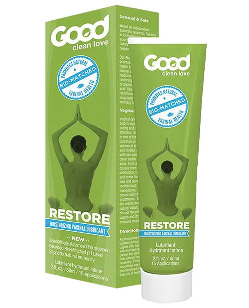 Good Clean Love Bio Match Restore Moisturizing Personal Lubricant  2 oz.