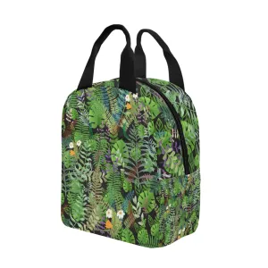 Graphic Jungle Insulated Zipper Lunch Bag