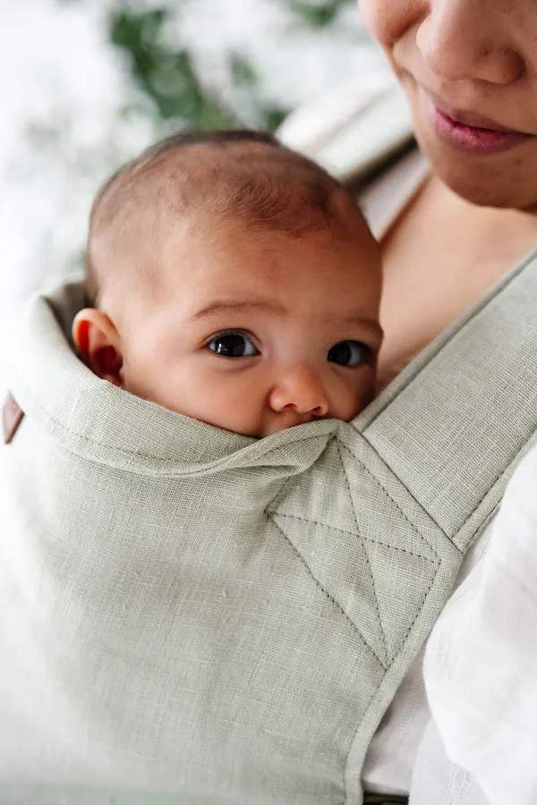 Happy Baby - Versa Baby Carrier | Seafoam   Black Webbing