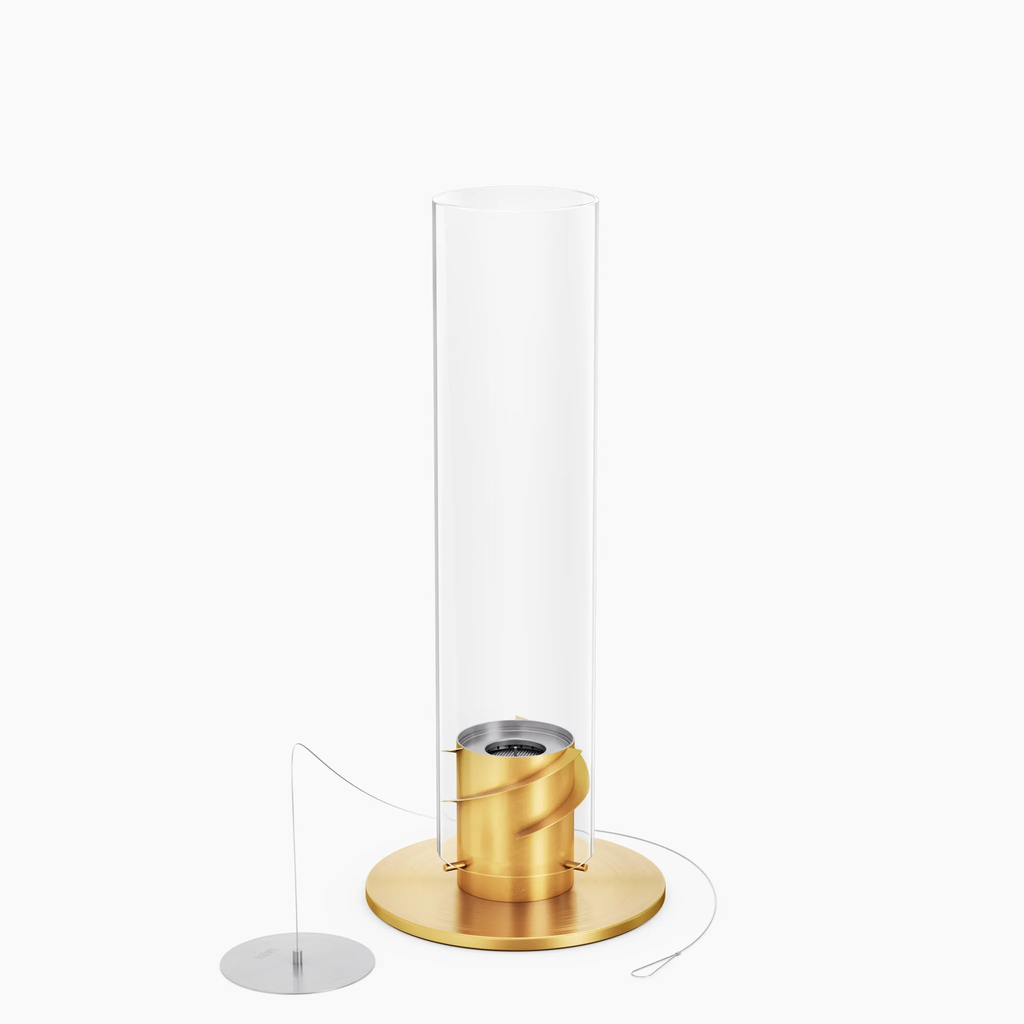 Höfats SPIN 1200 Tabletop Fireplace Gold