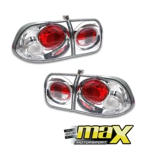 Honda Ballade Lexus Style Taillights (Chrome)