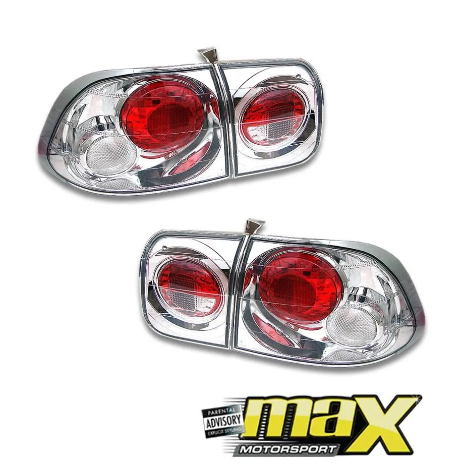 Honda Ballade Lexus Style Taillights (Chrome)