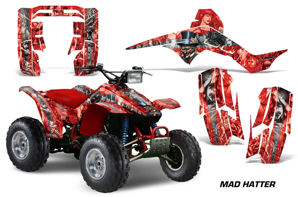 Honda TRX 250R Fourtrax ATV Quad Graphics 1986-1989