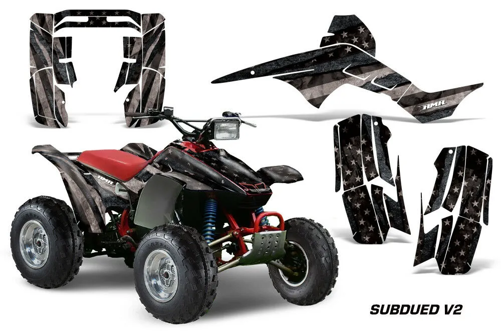 Honda TRX 250R Fourtrax ATV Quad Graphics 1986-1989