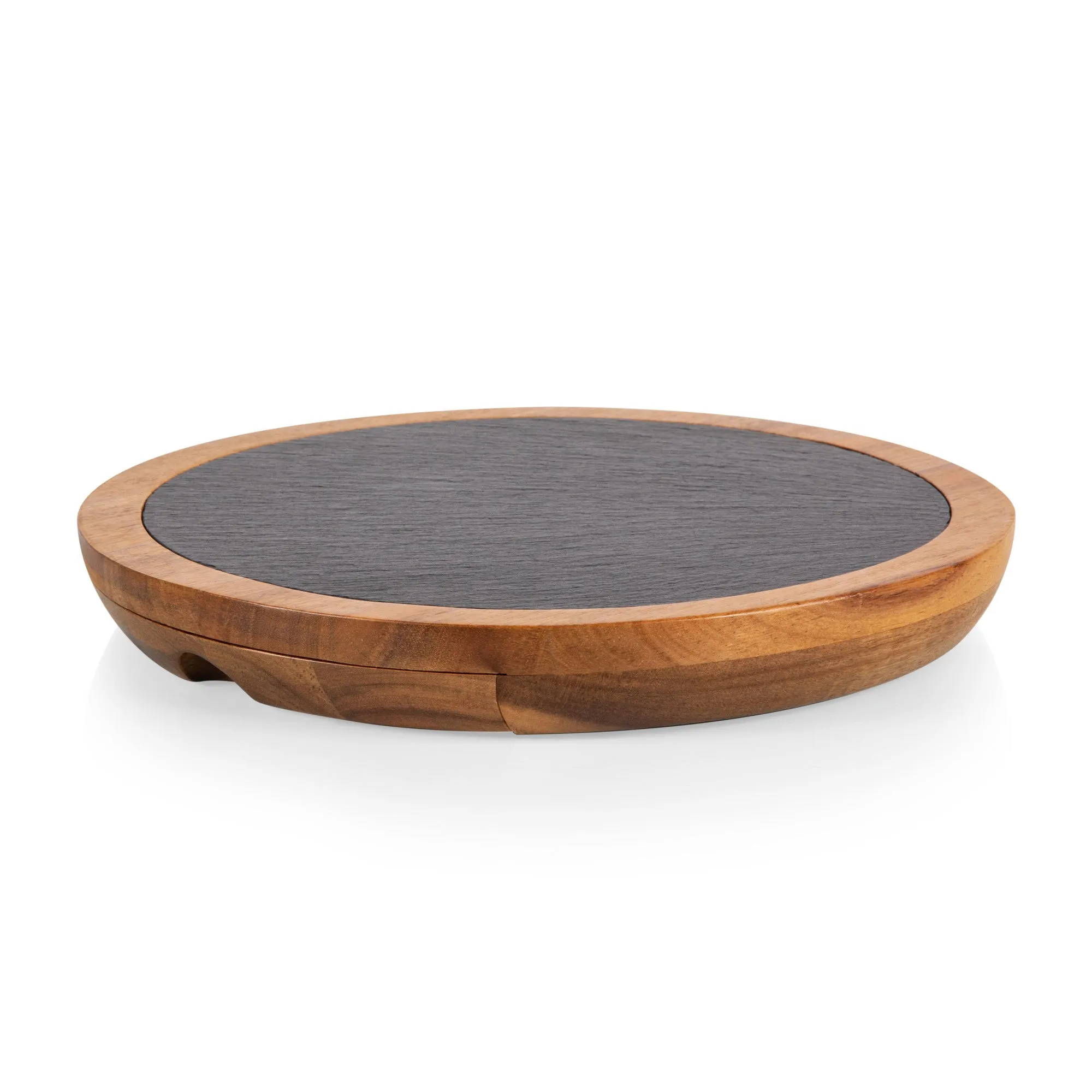 Houston Texans - Insignia Acacia and Slate Serving Board with Cheese Tools