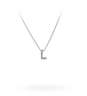 Initial "L" Necklace