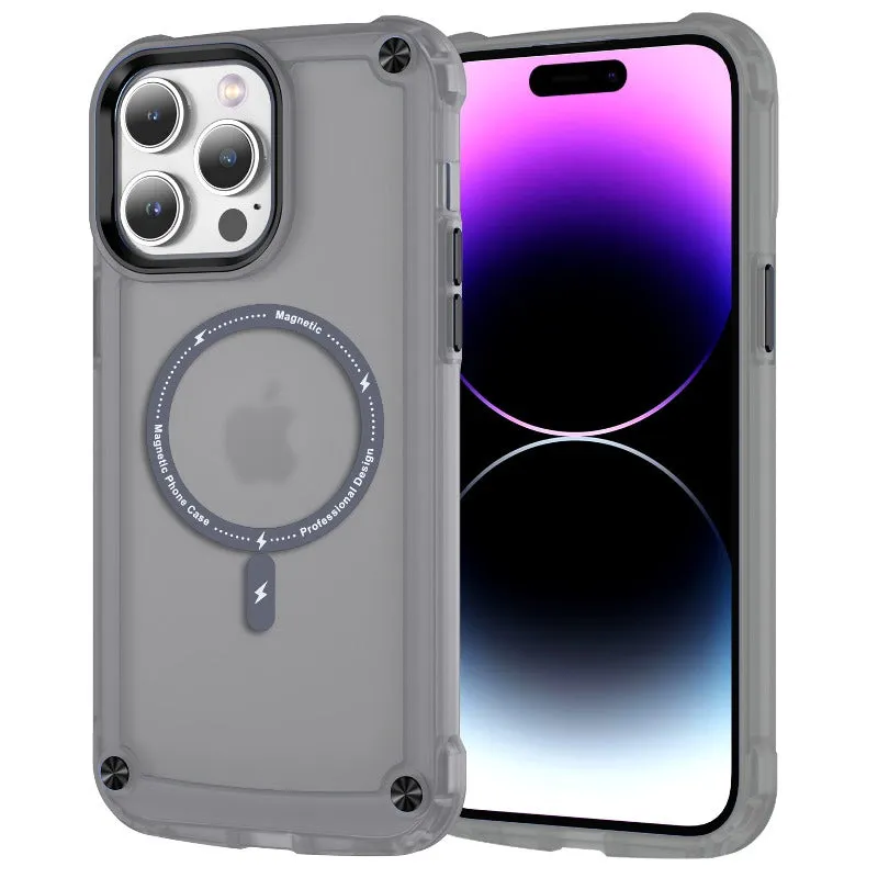 iPhone 13 Series Wave Armor Matte Magsafe Shield Case