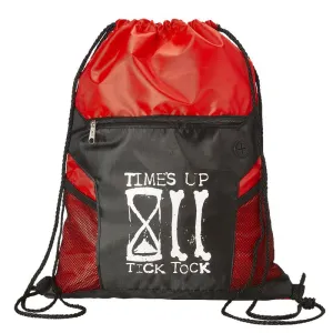 Karrion Kross Time's Up Tick Tock Drawstring Bag