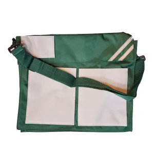 Kids Messenger School Bag - Green