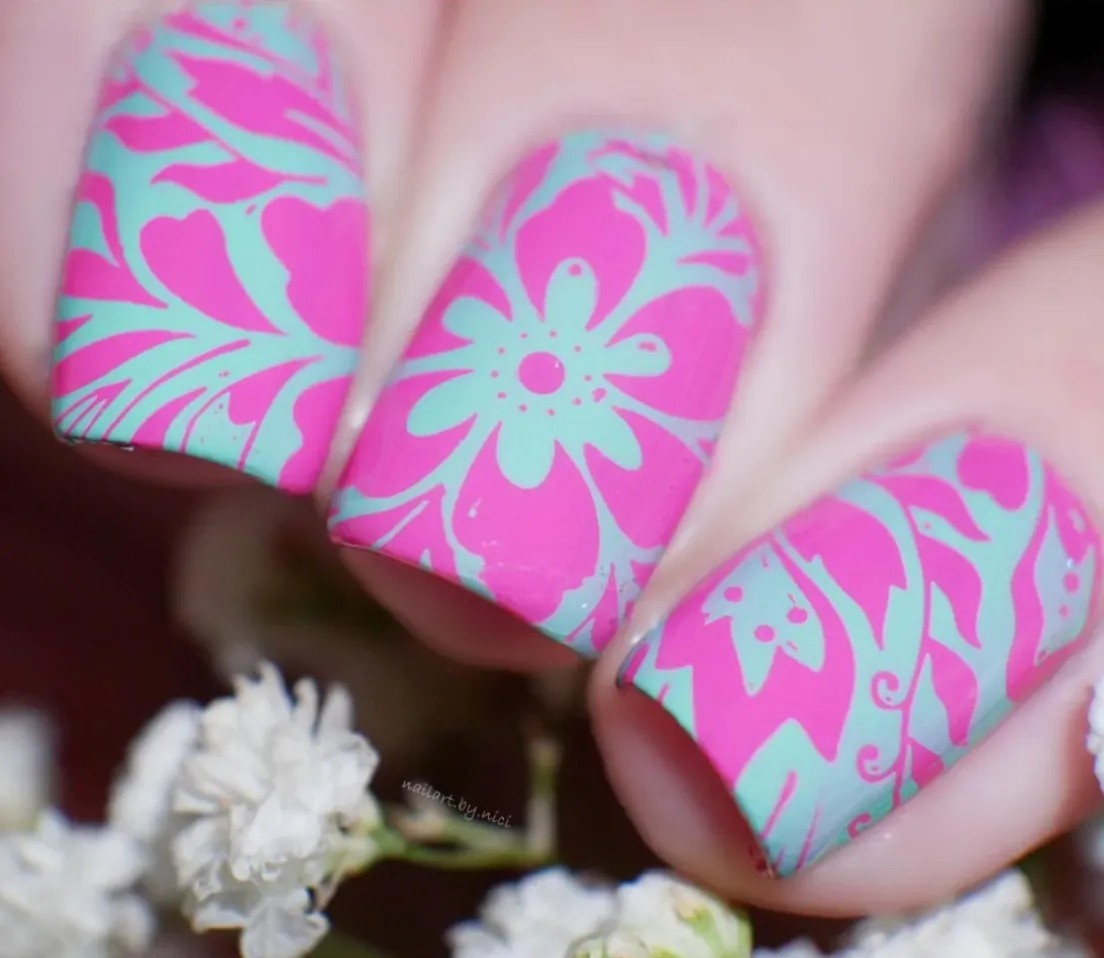 Kiss Me On My Tulips - Stamping Polish - Uber Chic 12ml