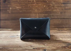 Leather Business Card Holder #Black