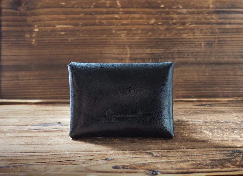 Leather Business Card Holder #Black