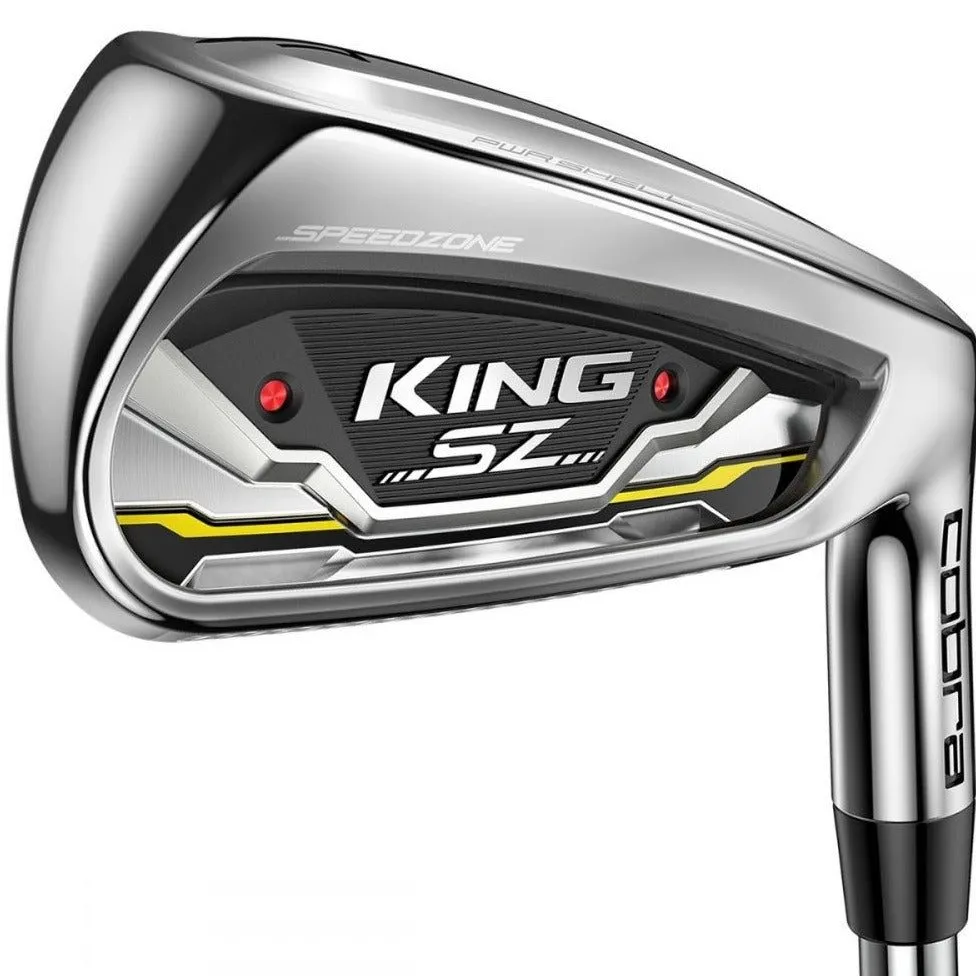 Left Handed Cobra KING SZ-S Golf Irons | Steel