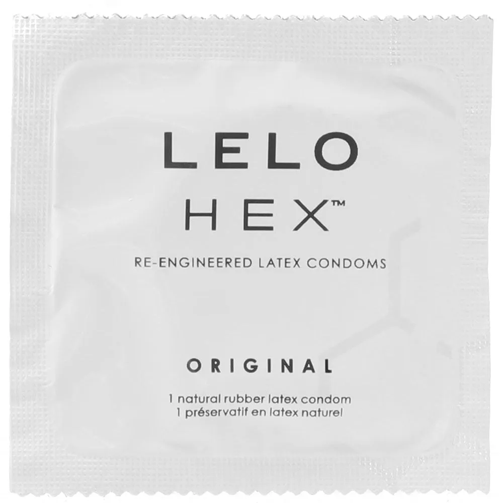 Lelo Hex Original Condoms 3-Pack