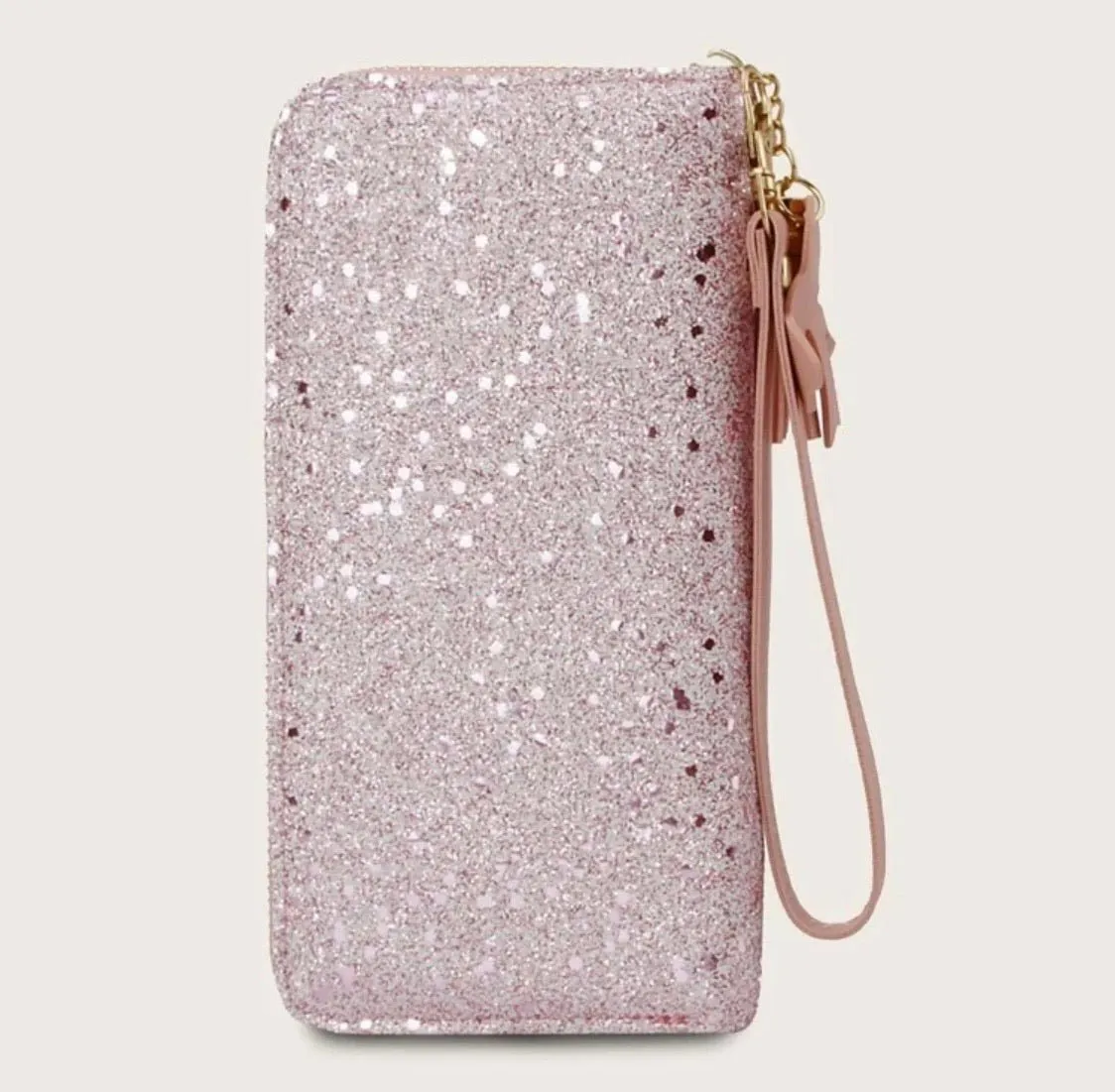 Light Pink Glitter Wallet