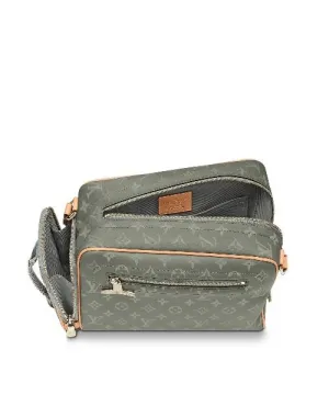 LV Camera Bag Monogram Titanium