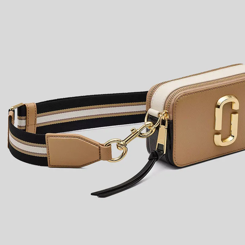 MARC JACOBS Snapshot Small Camera Bag Camel Multi 2S3HCR500H03