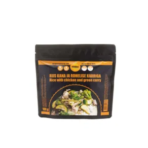 Meki Rice with Chicken and Green Curry 100g Ready meal