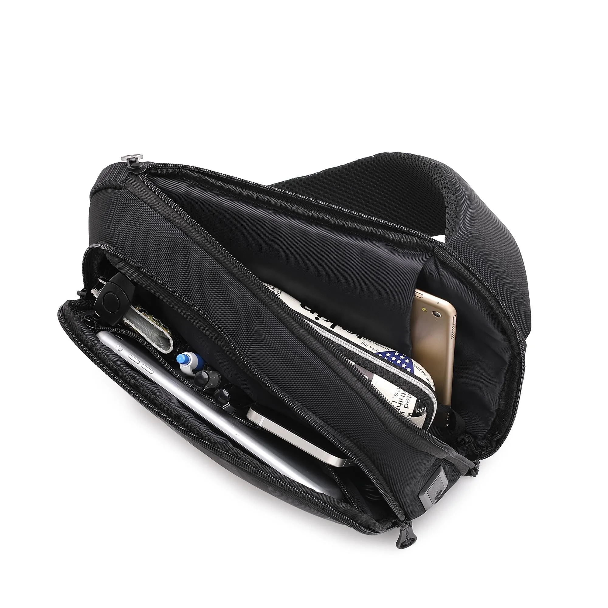 Men's Water Resistant Waist Bag / Chest Bag - SXQ 6208