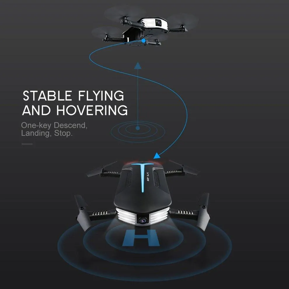 Mini Foldable RC Headless Drone with 720P HD Camera