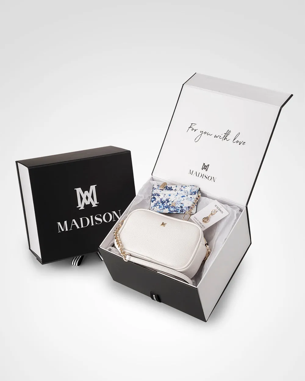 Mini Monica 3 Piece Giftbox - Handbag, Cardholder & Personalisation Charm