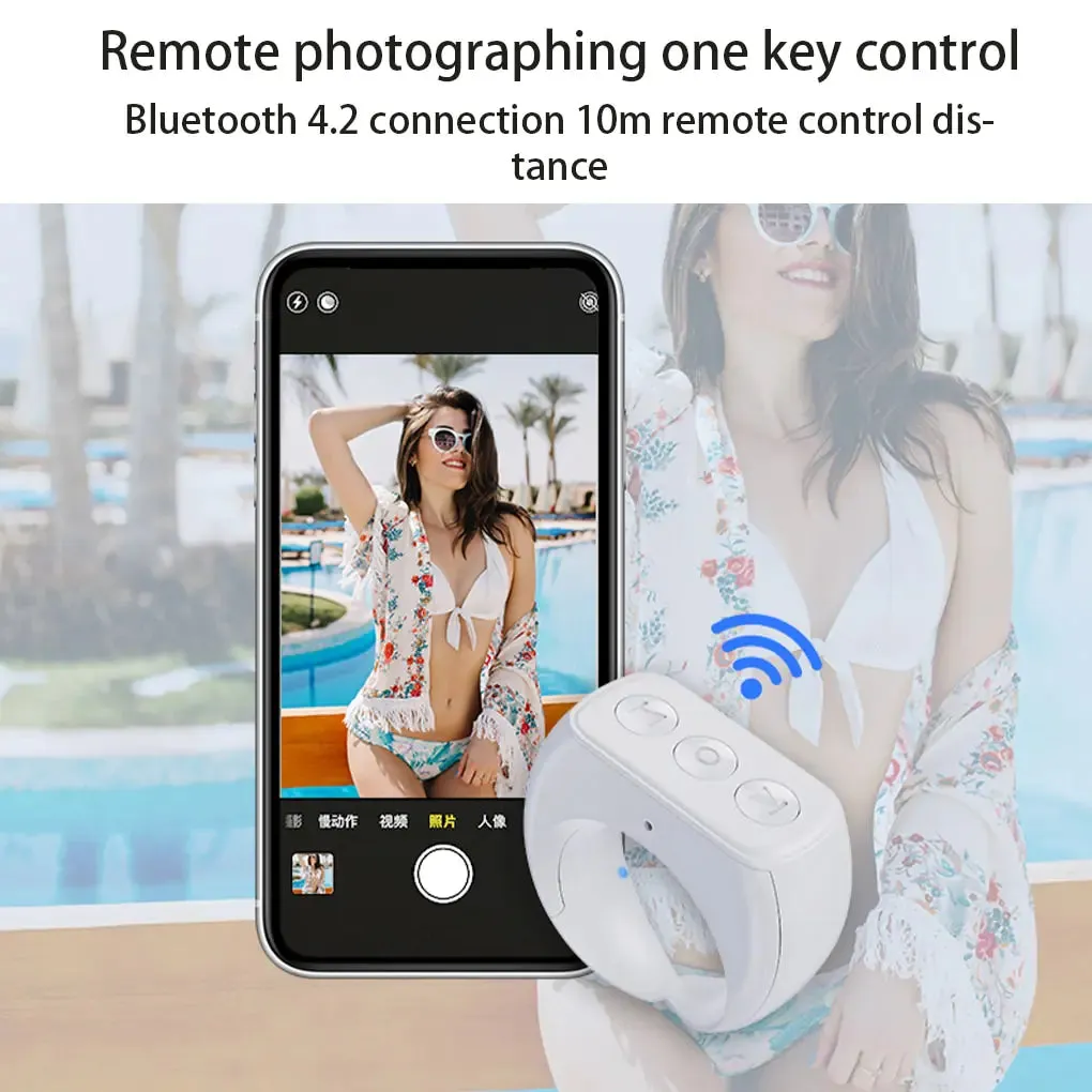 Mobile Selfie Remote Control Ring